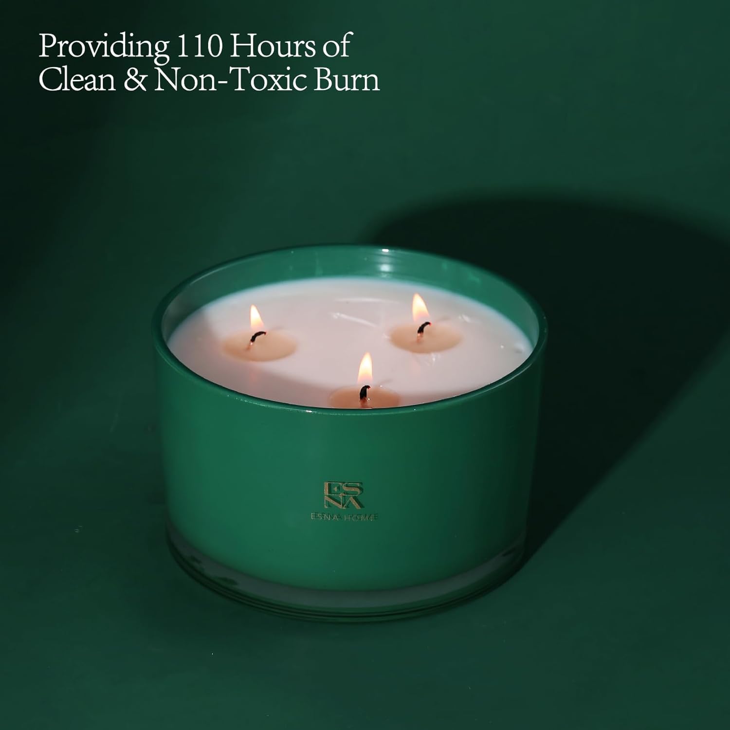 ESNA HOME Aromatherapy Scented Candles 194oz 110 Hours Burn Natural Lavender and Sandalwood