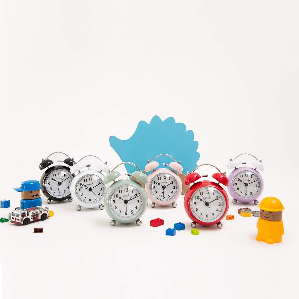 Loud Alarm Clock for Deep Sleepers with Twin Bell and Backlight
