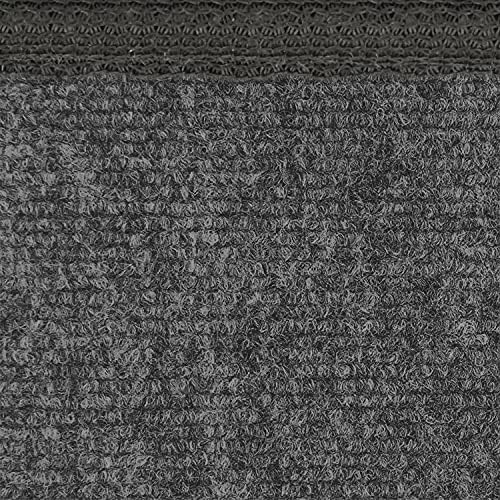 House Home and More Outdoor Carpet Runner Gray 4x15