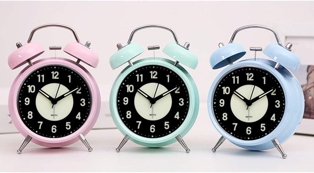 Luminous Small Alarm Clock with Dual Bell