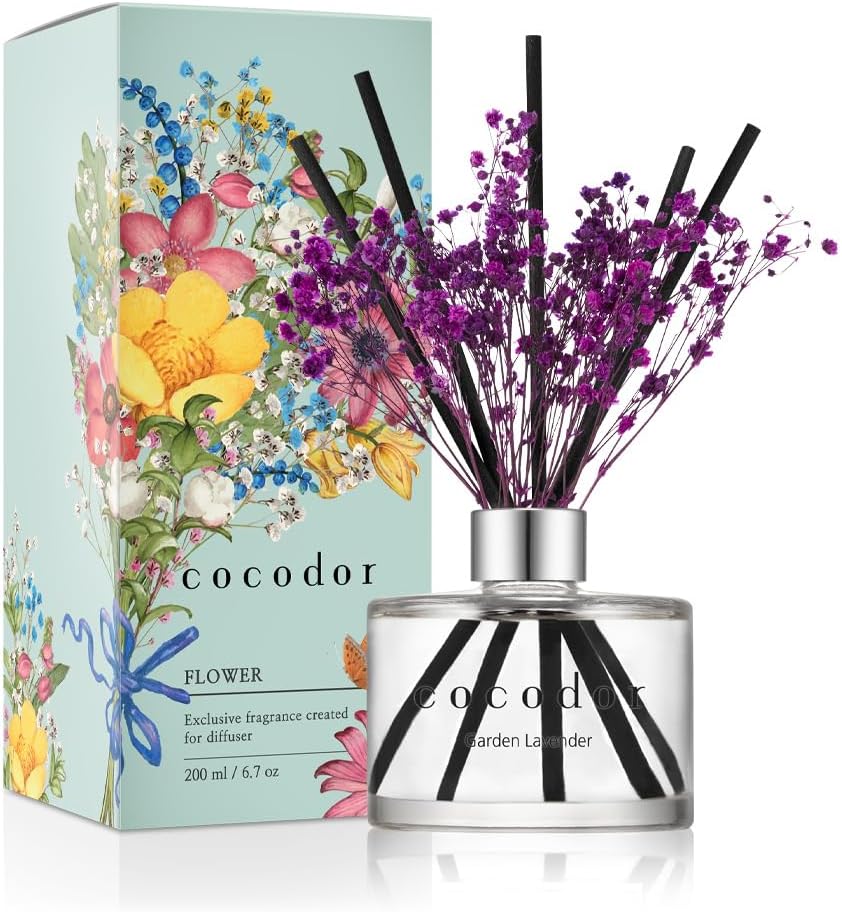 Cocodor Flower Reed Diffuser Set 67oz