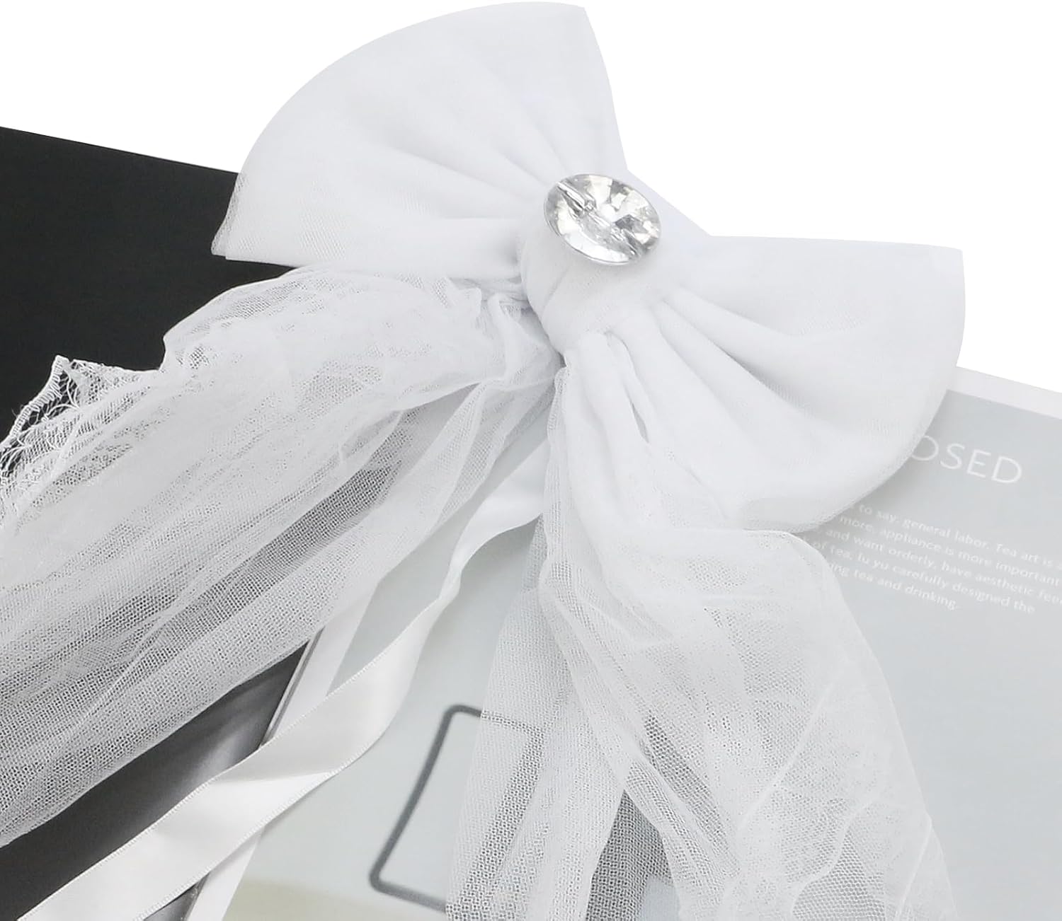 MY MIRONEY 2PCS Bowknot Curtain Tiebacks