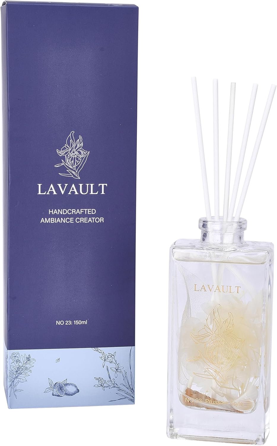 Lavault Reed Diffuser - Prussian Flower Fragrance