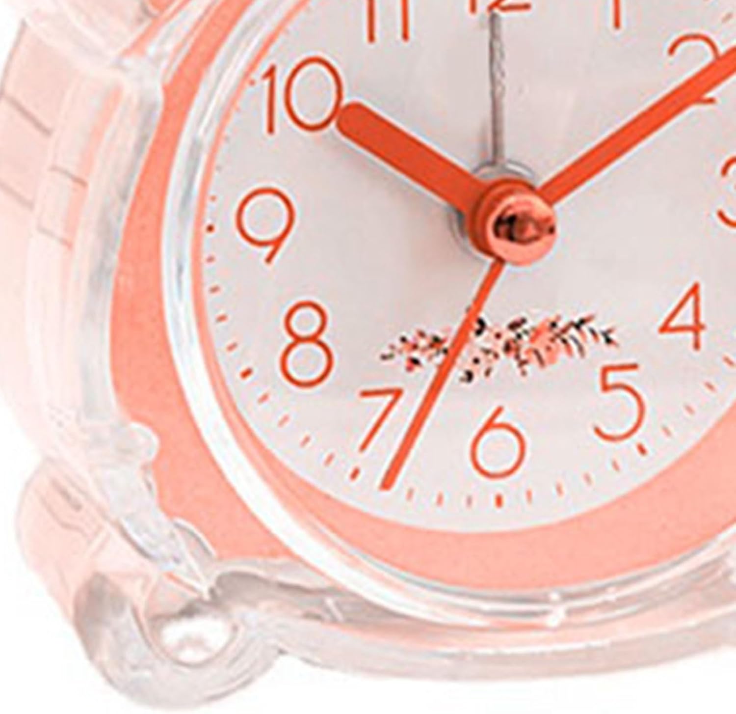 Loud Alarm Clock for Heavy Sleepers Pink ABS Design