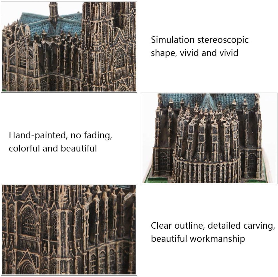Cologne Cathedral Architectural Model Resin Statue