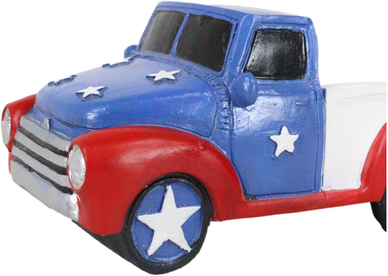 Ebros Gift Patriotic Pickup Truck Ashtray Figurine