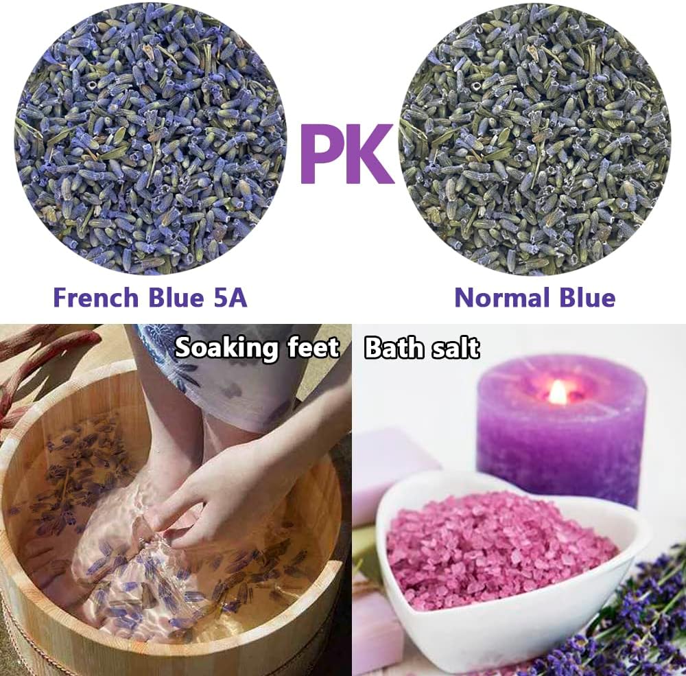 Dried Lavender Flowers Natural Fragrant Buds for Sachets and Closets