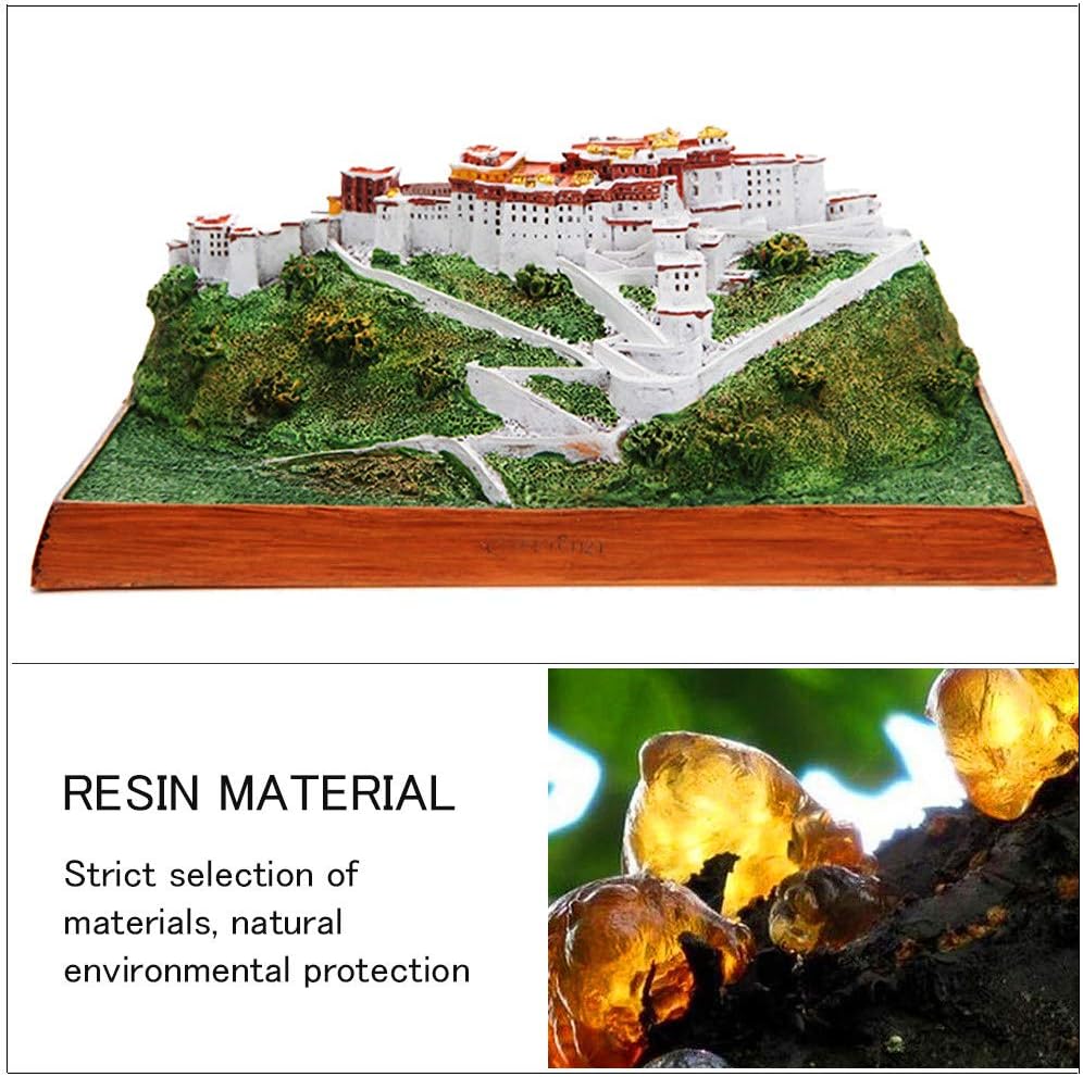 Potala Palace Resin Sculpture for Home Desk Decoration