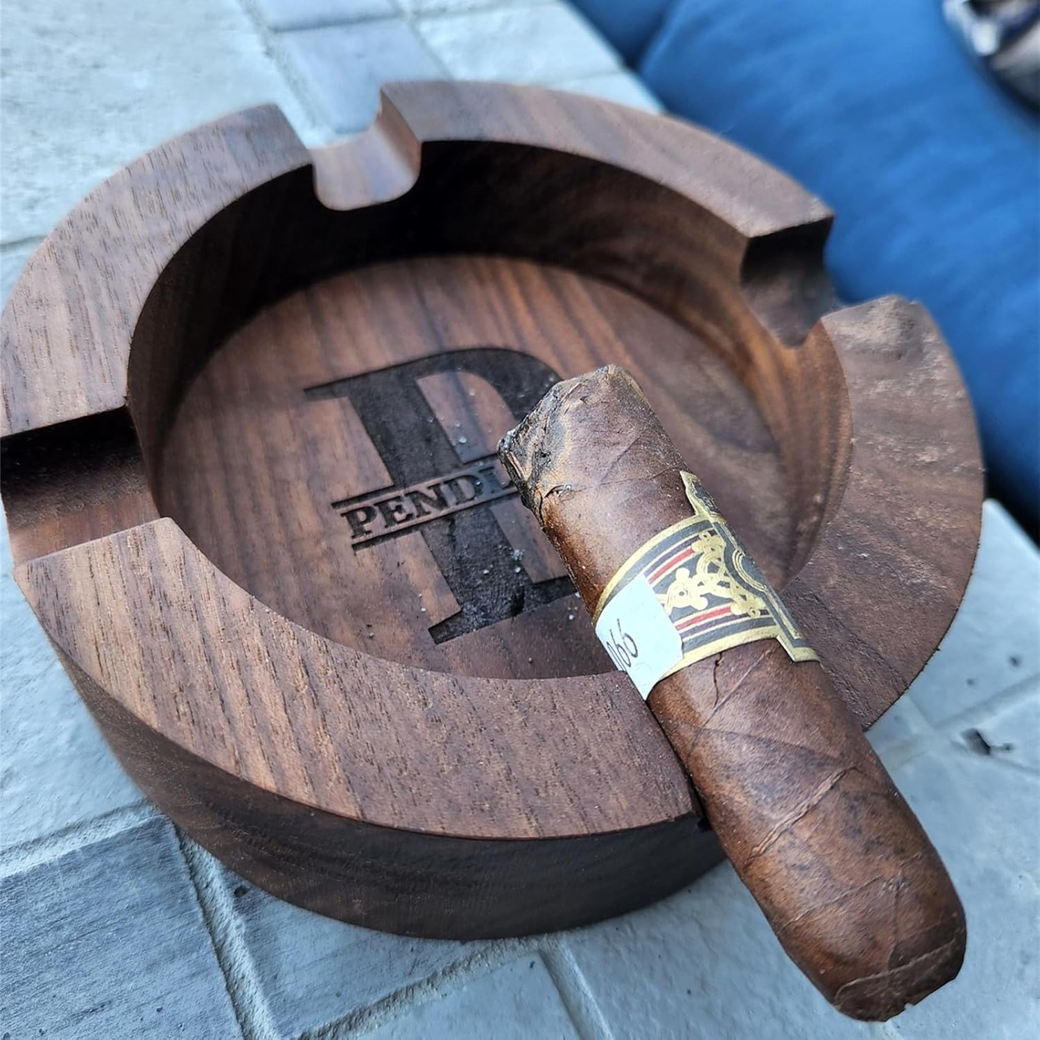 Personalized Cigar Ashtray With Name For Men