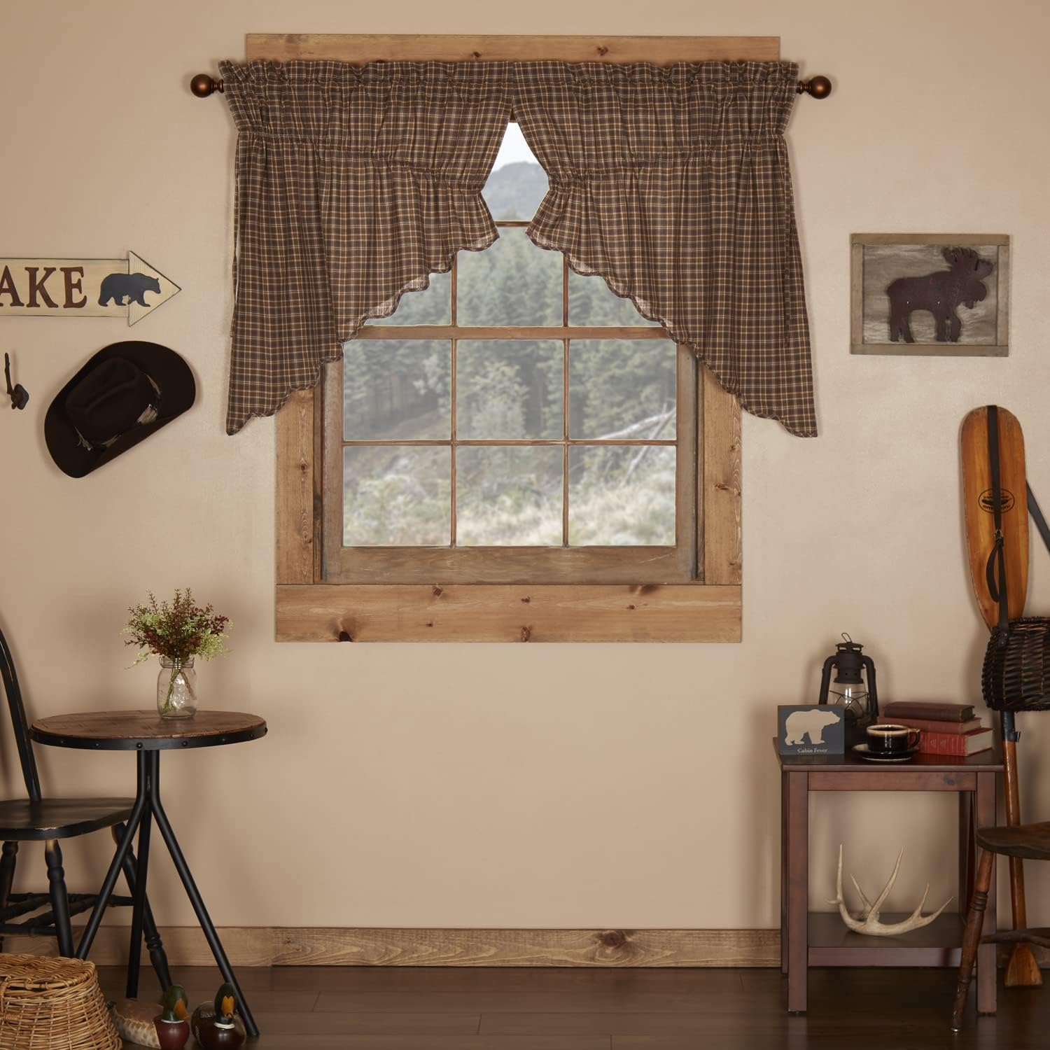 VHC Brands Prairie Swag Curtains 36x36x18