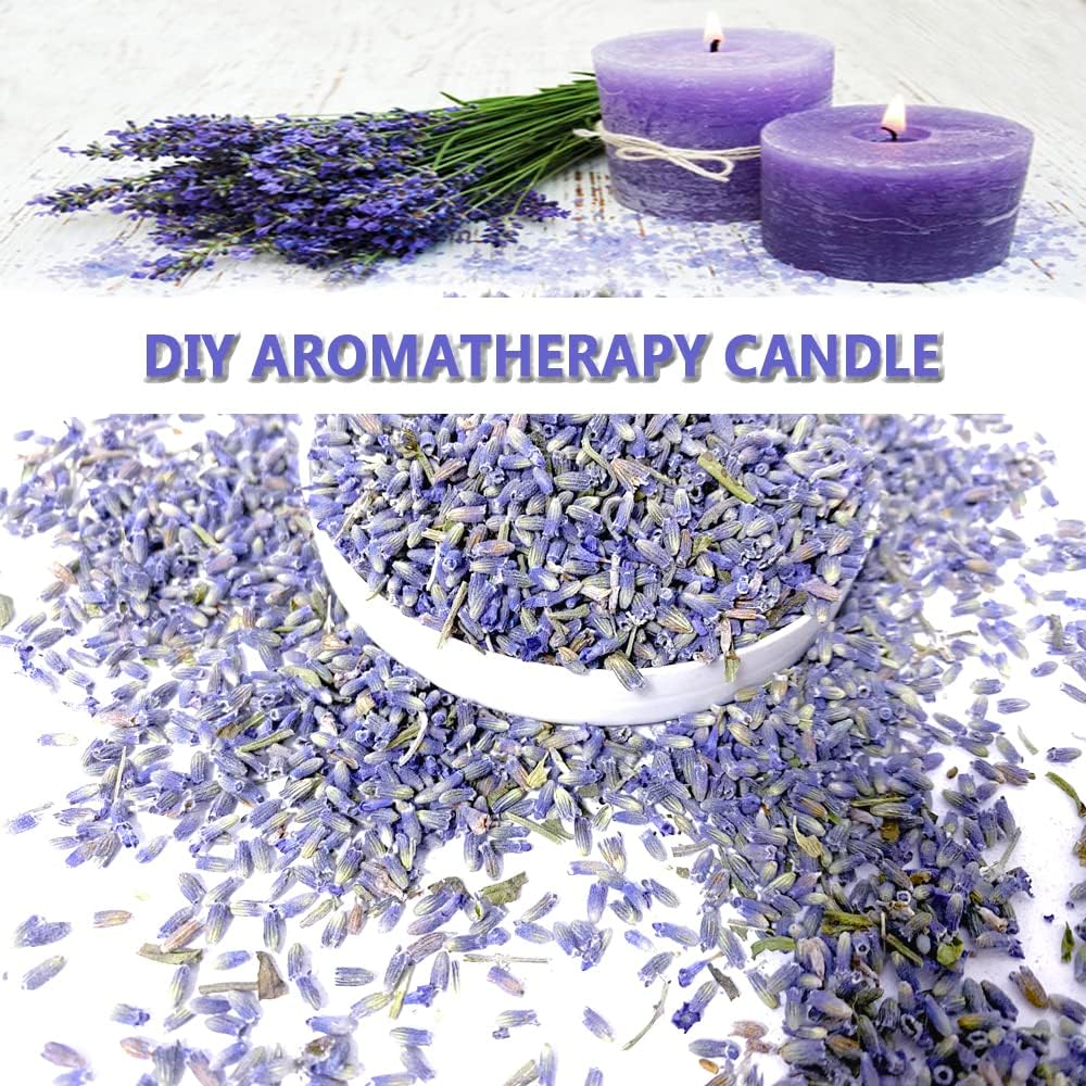Dried Lavender Flowers Natural Fragrant Buds for Sachets and Closets