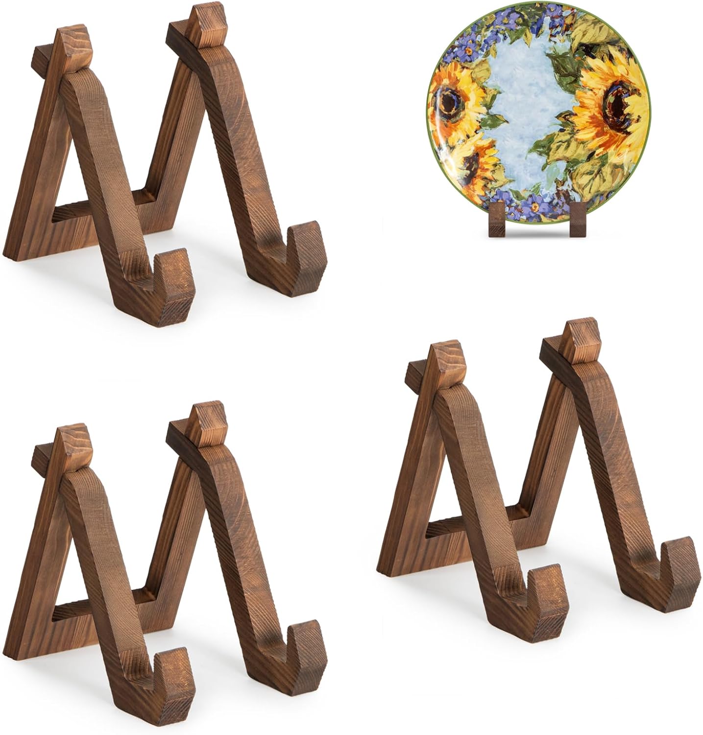 ANBOXIT 3 Pack 6 Inch Plate Display Stand