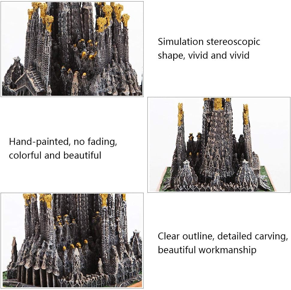 Sagrada Famlia Resin Statue Home Dcor Accent