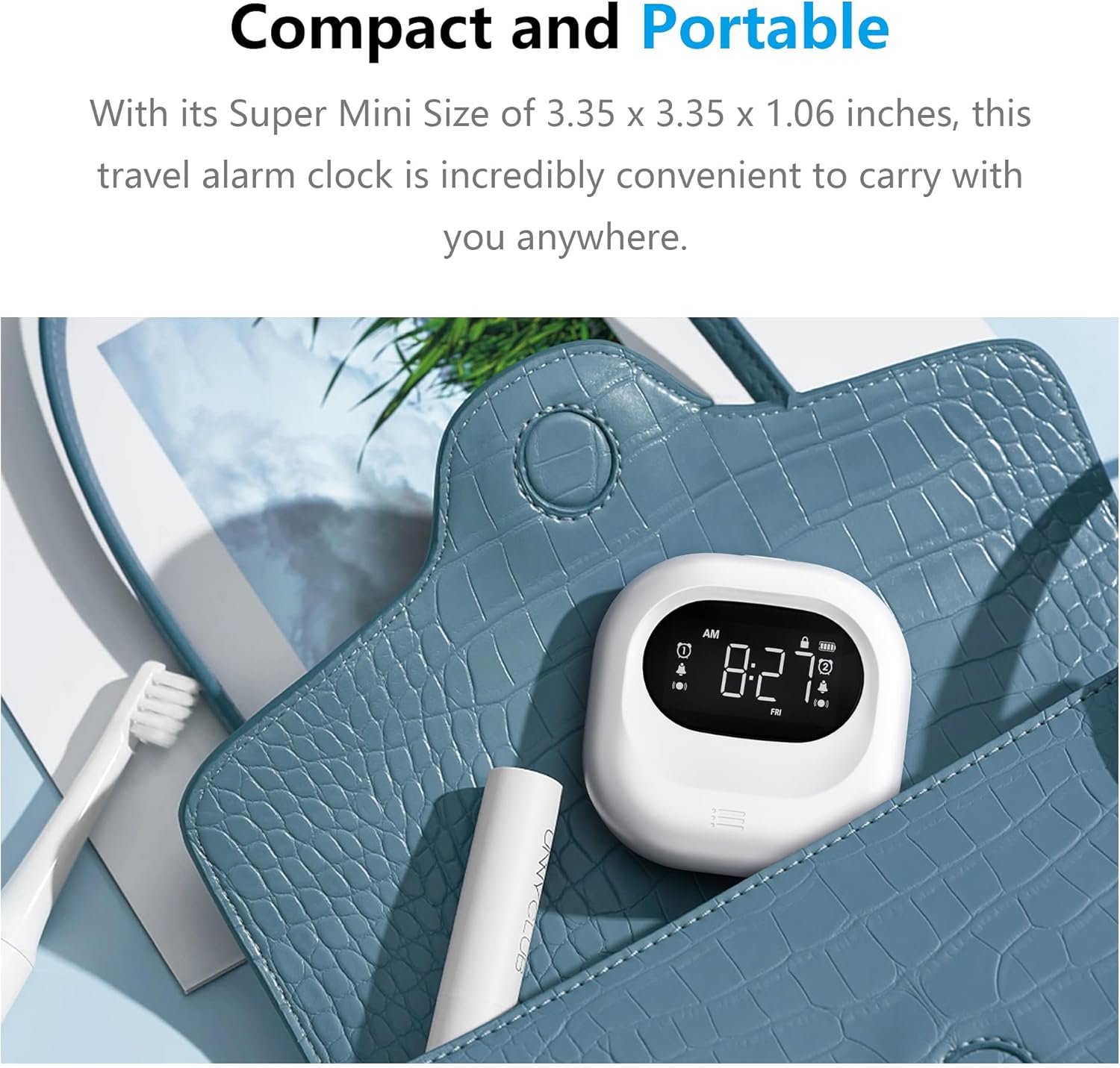 Vibrating Alarm Clock for Heavy Sleepers