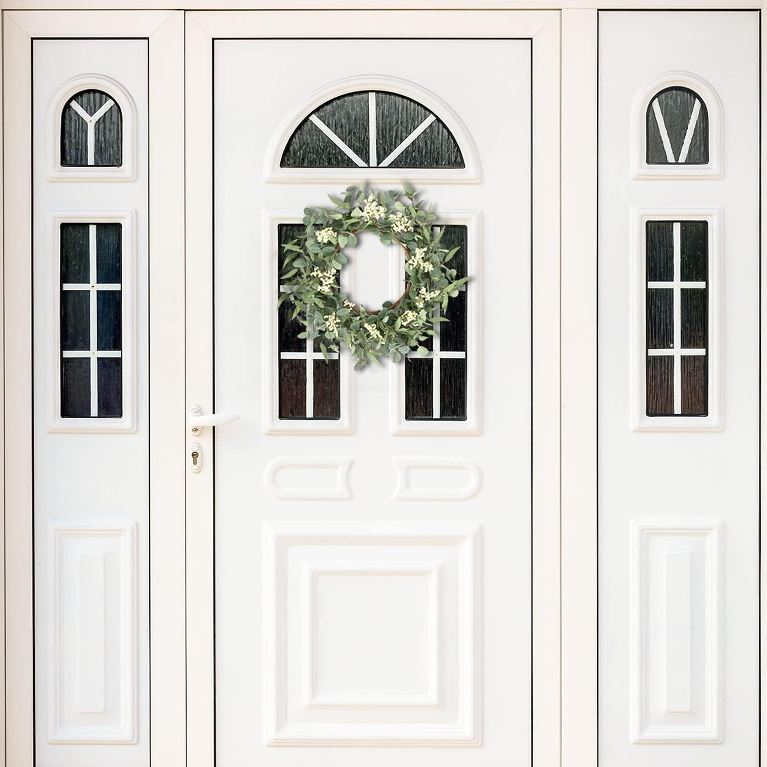 Pinkpum 20 Inch Eucalyptus Wreath for Front Door