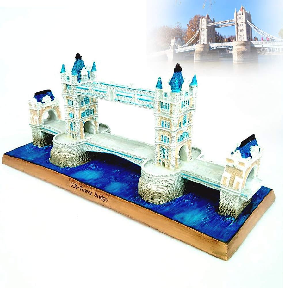 Tower Bridge Resin Sculpture for Home Decor