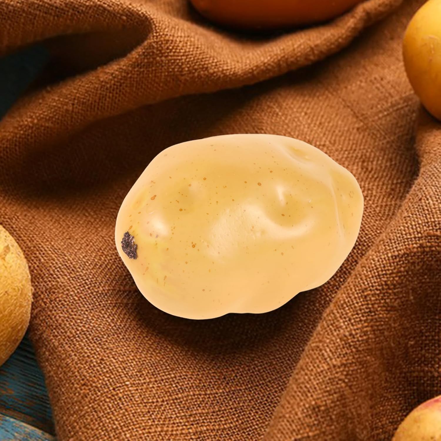 Operitacx 6Pcs Realistic Foam Potato Decor Models