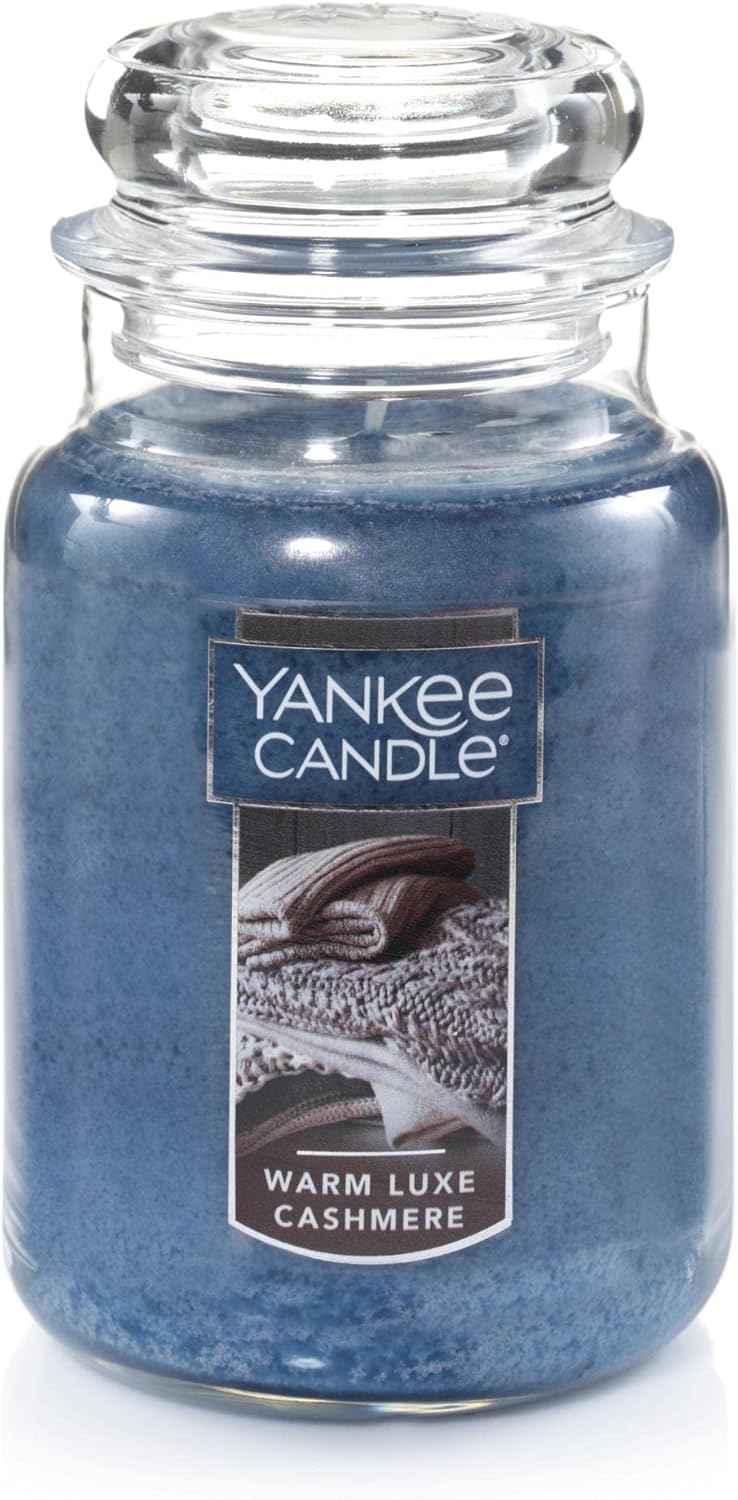 Yankee Candle Warm Luxe Cashmere 22oz Jar Candle