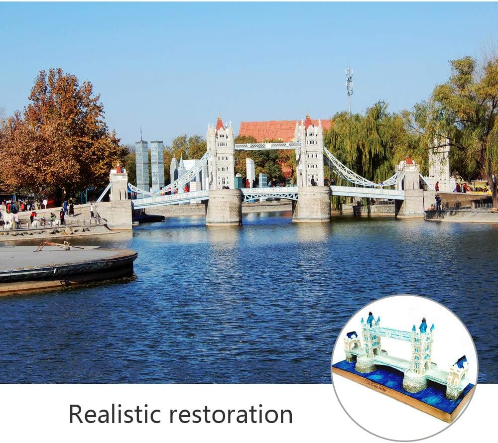 Tower Bridge Resin Sculpture for Home Decor