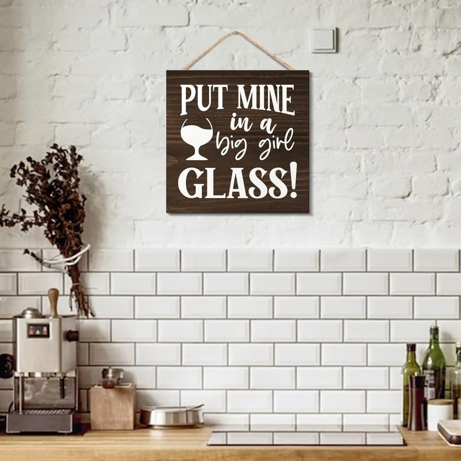 Rustic Wood Sign for Big Girl Wall Art Decor