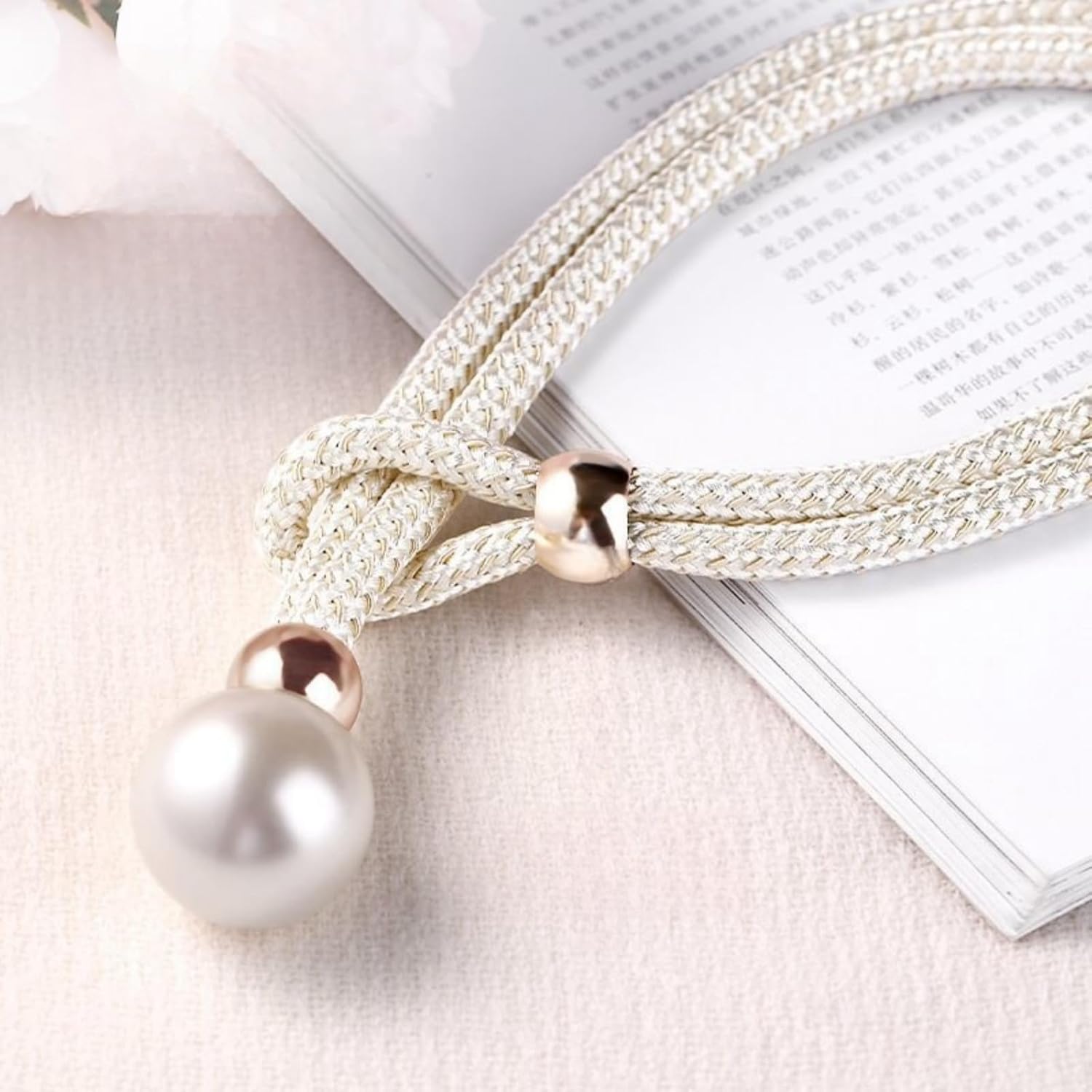 2 Pack Curtain Tiebacks Handmade Decorative Holdbacks for Curtains