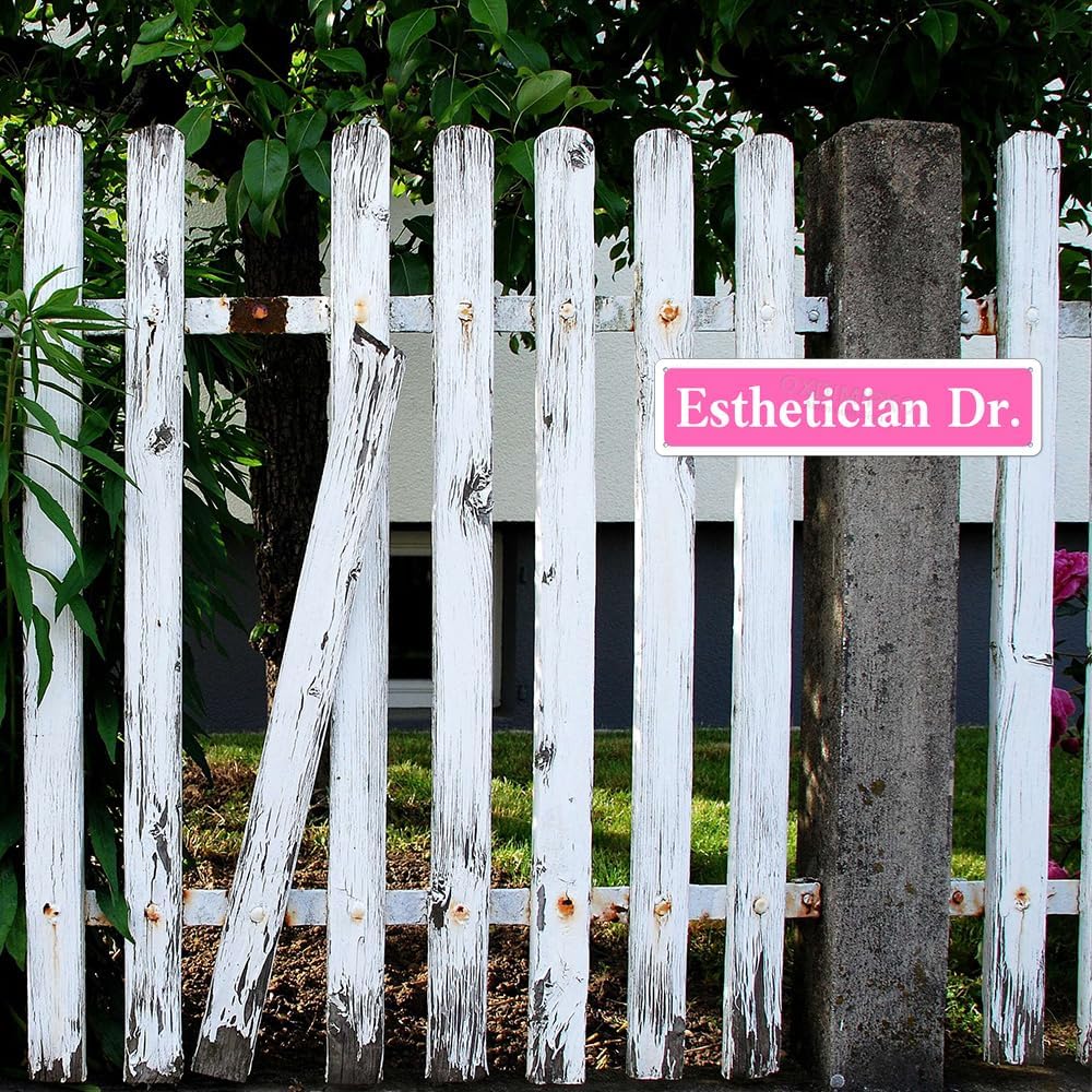 Funny Pink Road Sign Wall Art Decor for Home