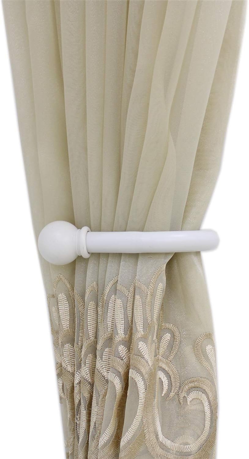 Ulifestar Decorative Curtain Holdbacks White