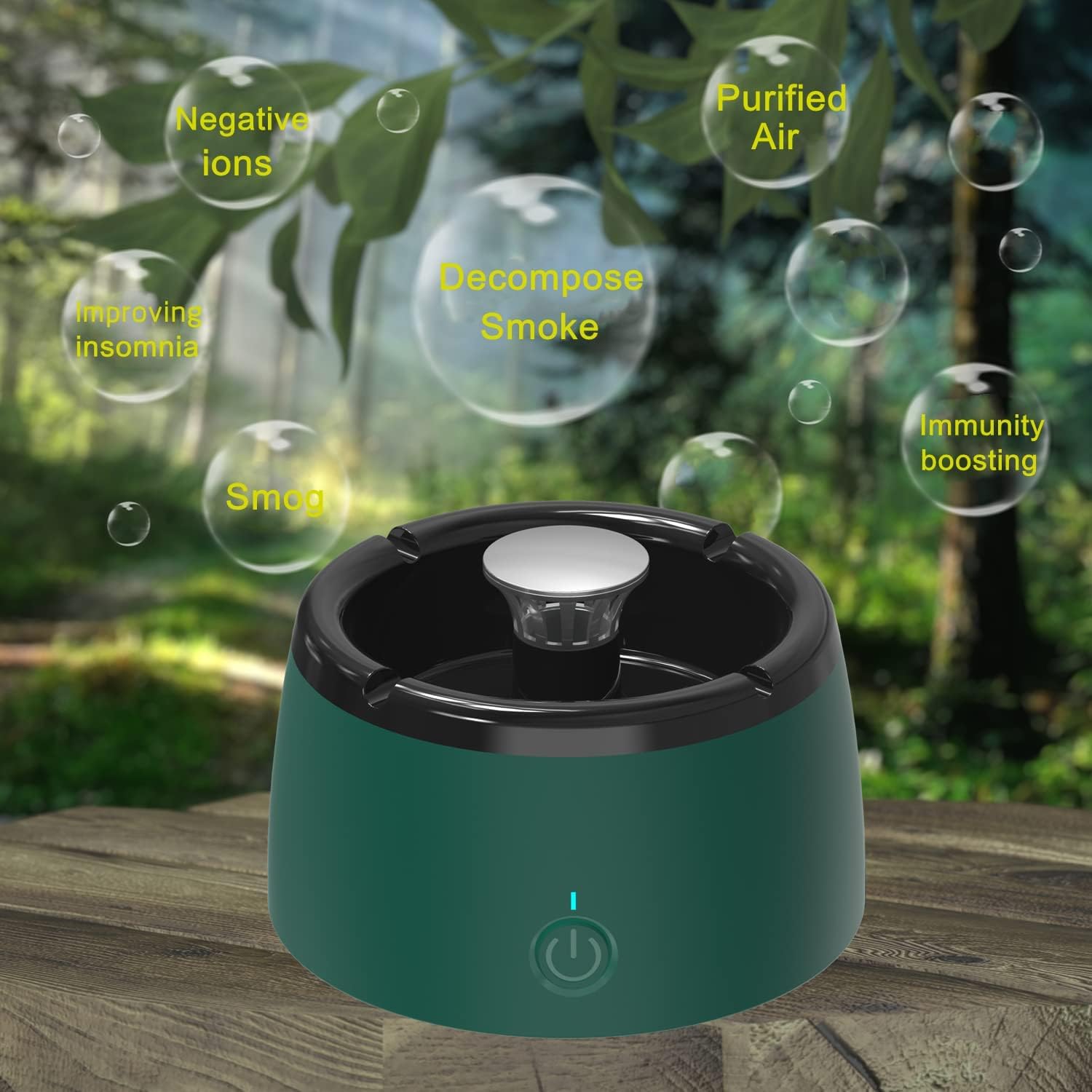 Smokeless Ashtray with Aromatherapy Indoor Use