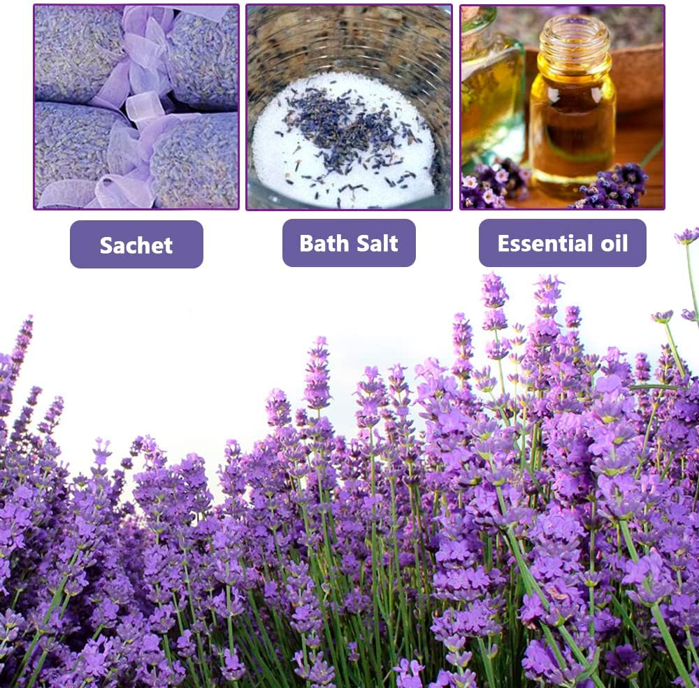 Dried Lavender Flowers Natural Fragrant Buds for Sachets and Closets