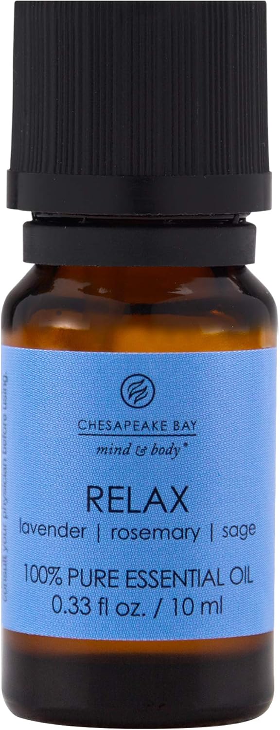 Chesapeake Bay Candle PT40933 100 Pure Essential Diffuser Oil 10ml Relax