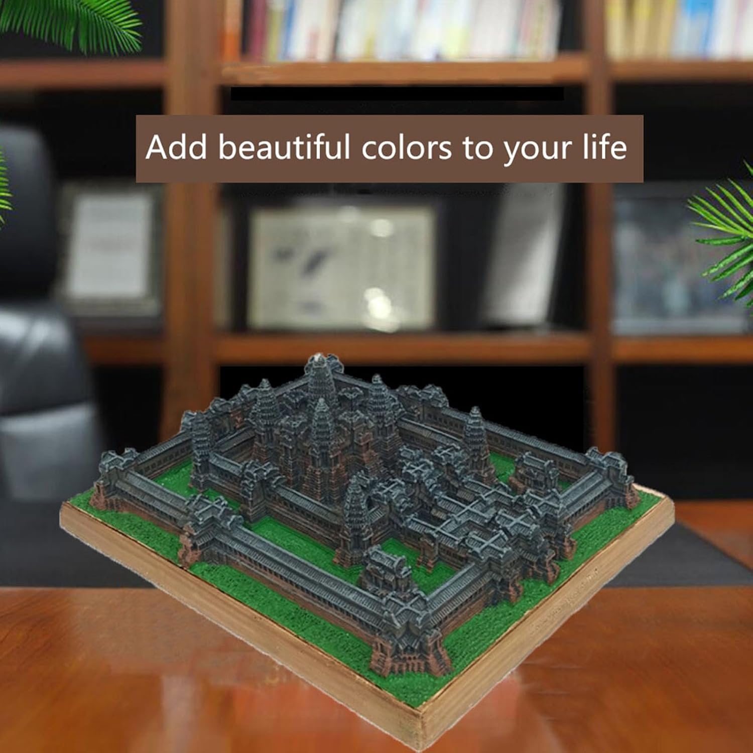 Angkor Wat Sculpture Statue Home Decor Resin Ornament