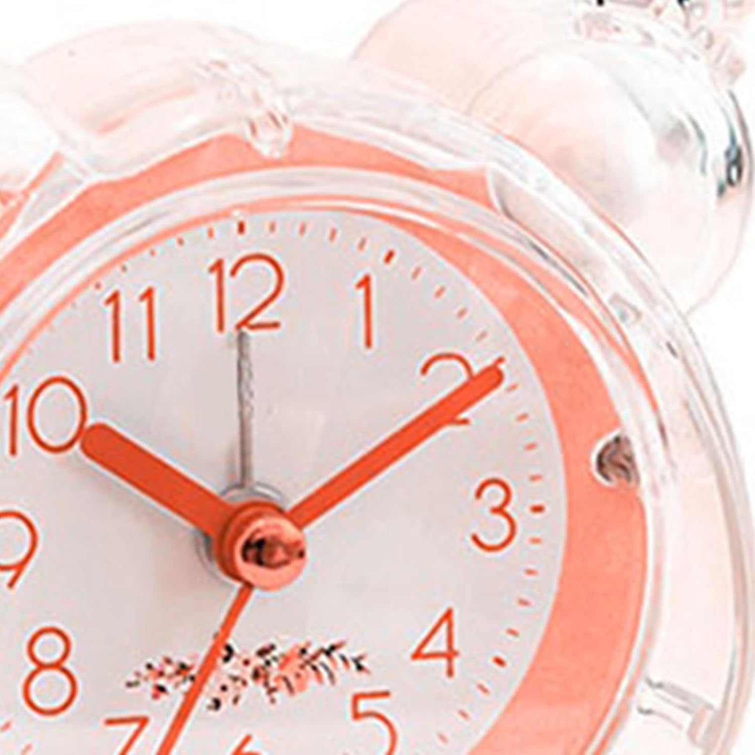 Loud Alarm Clock for Heavy Sleepers Pink ABS Design