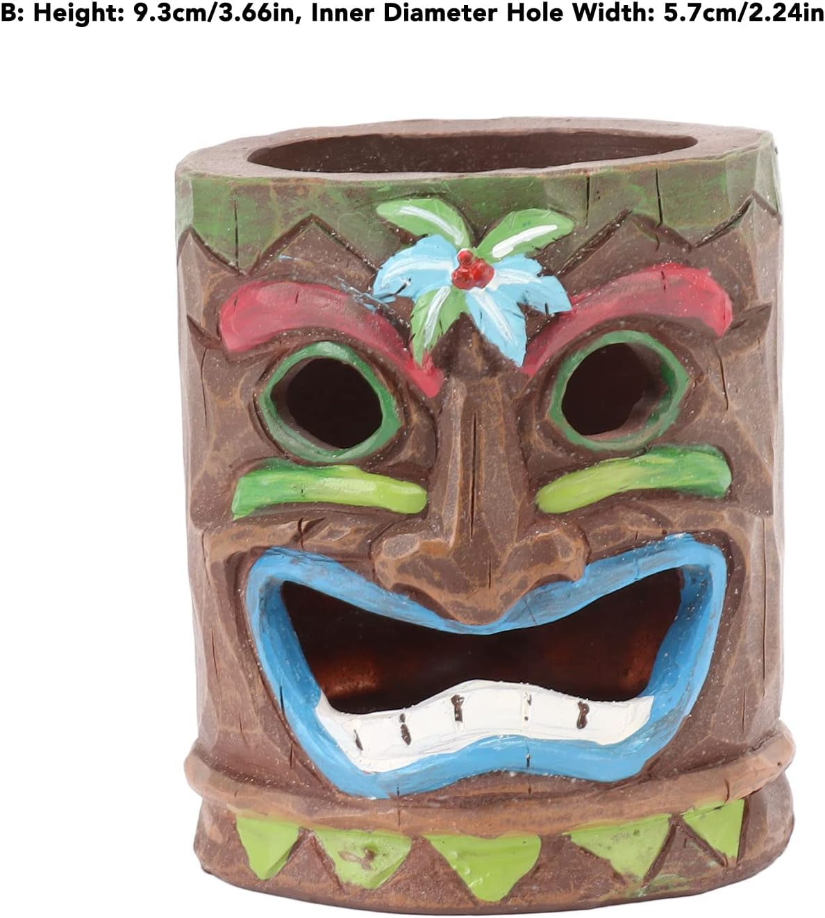 Grimace Ashtray Resin Tree Face Candle Holder