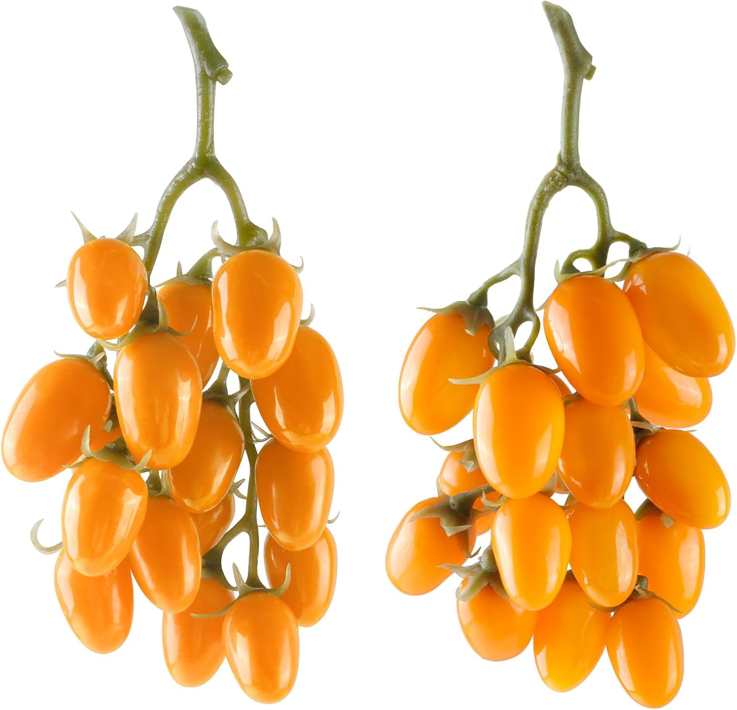Lifelike Artificial Tomato String 2 Pack Yellow