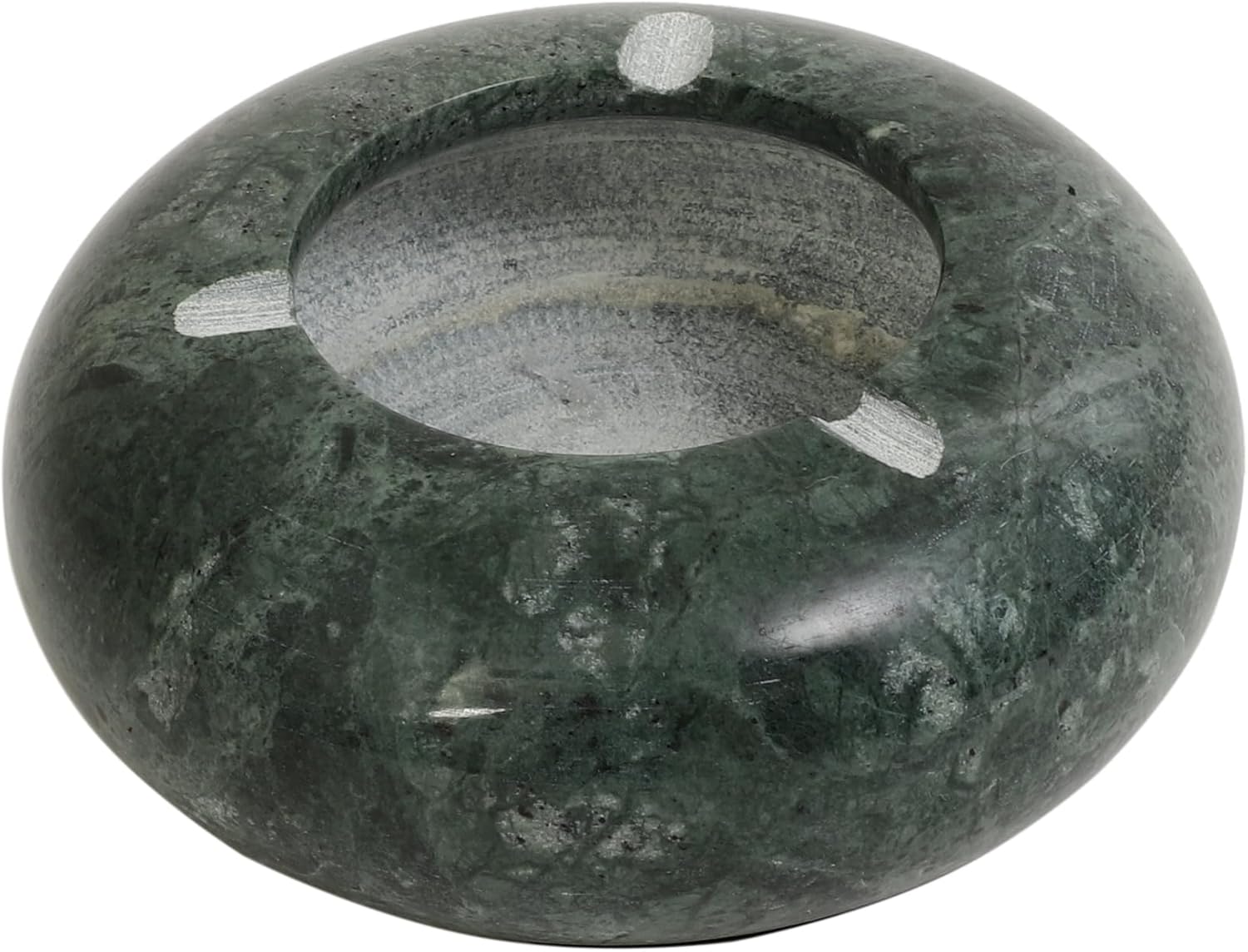 Marble Green Ash Tray for Indoor Outdoor Use