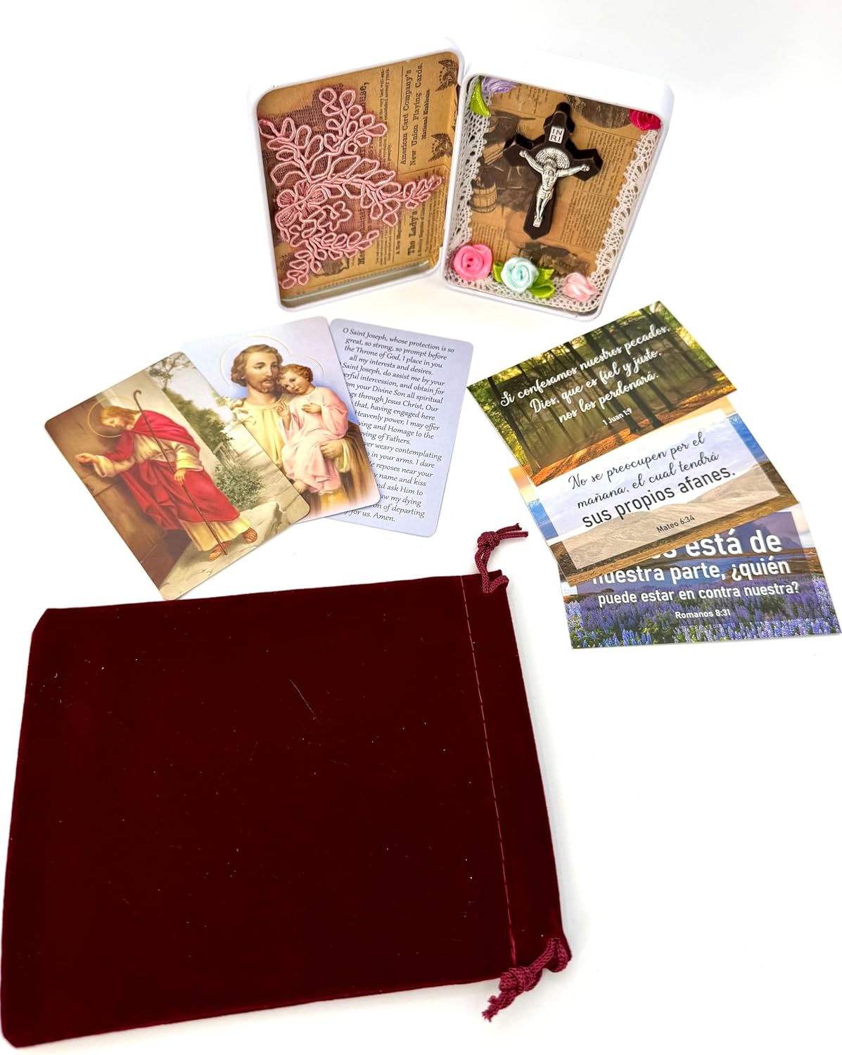 Handmade Religious Gift Box for Women