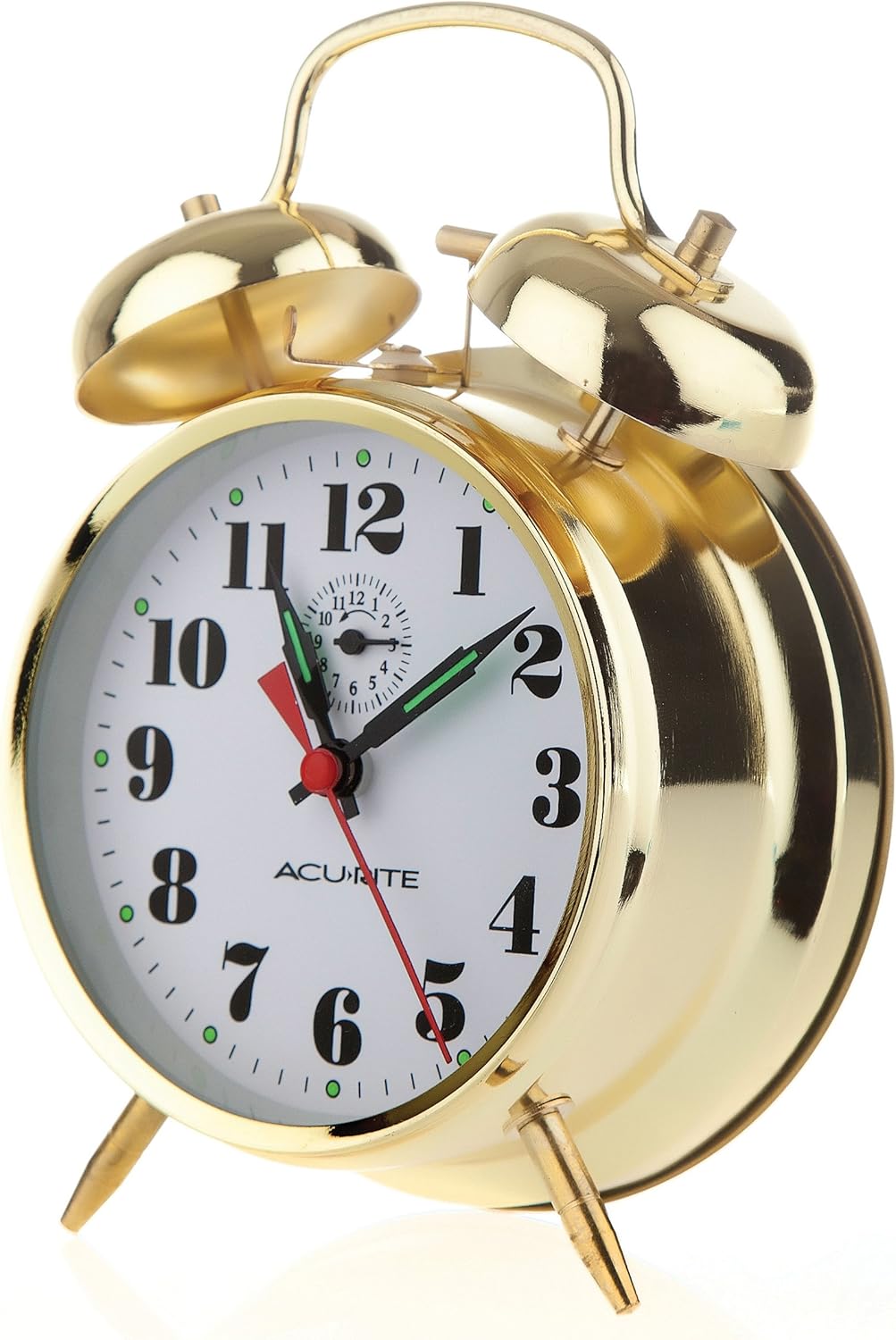AcuRite Vintage Twin Bell Alarm Clock