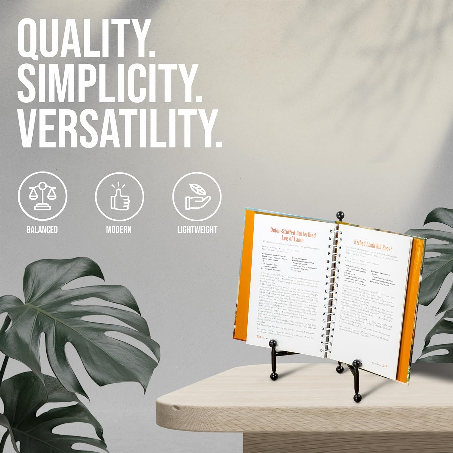 Red Co Black Finish Tripod Easel Stand - 115 H