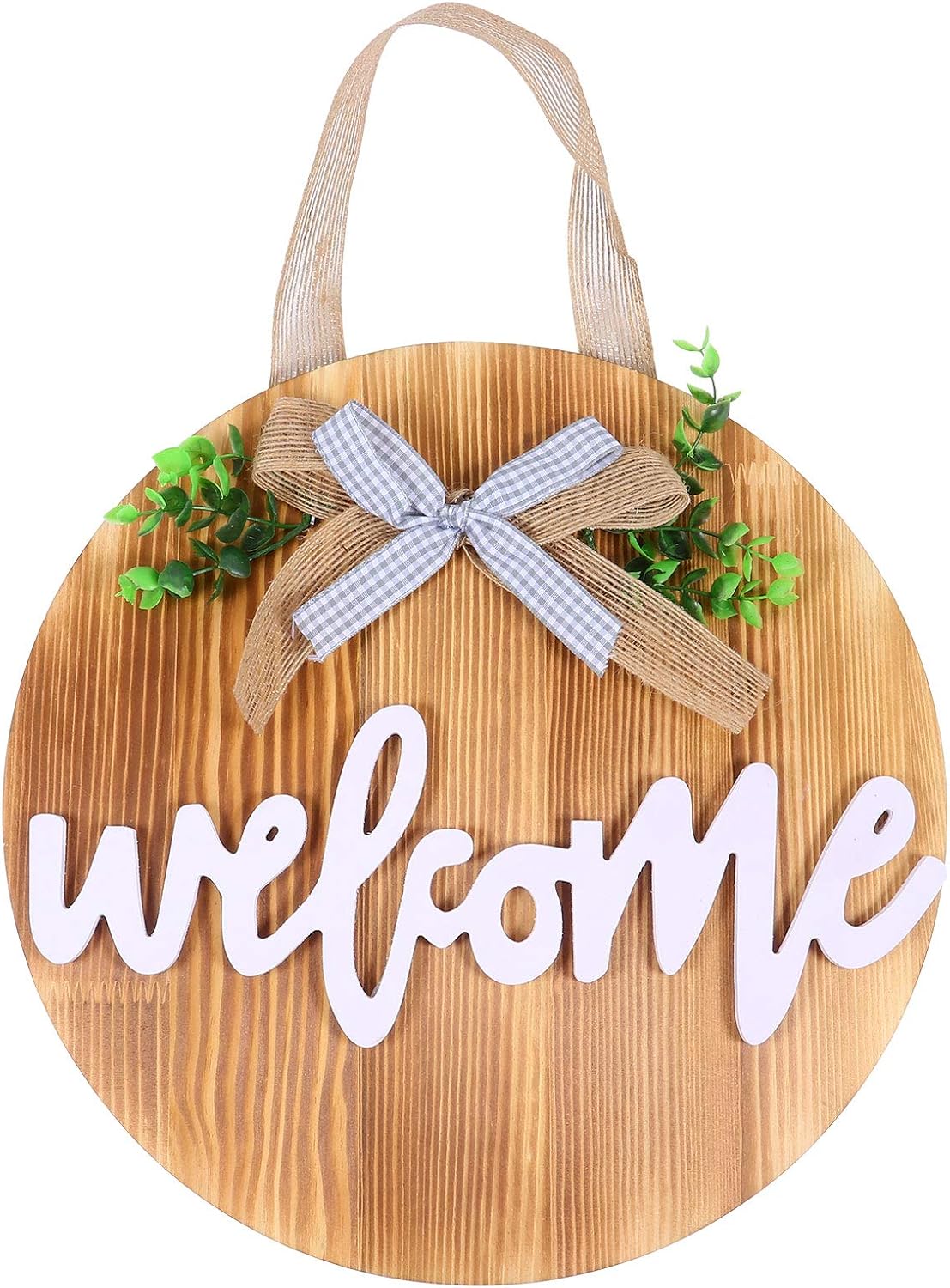 VICASKY Welcome Wall Hanging Sign Rustic Decor