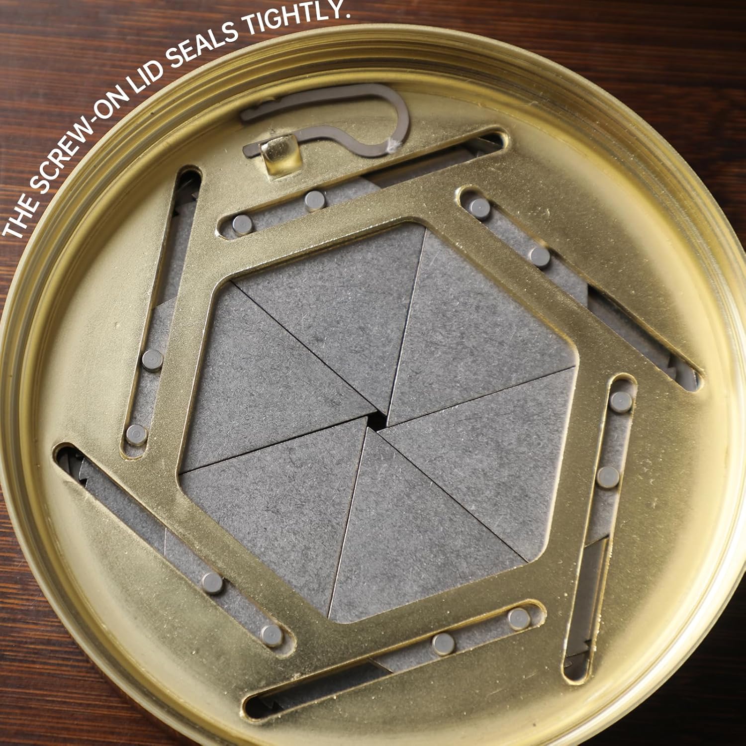 Premium Gold Plated Stainless Steel Cigar Ashtray