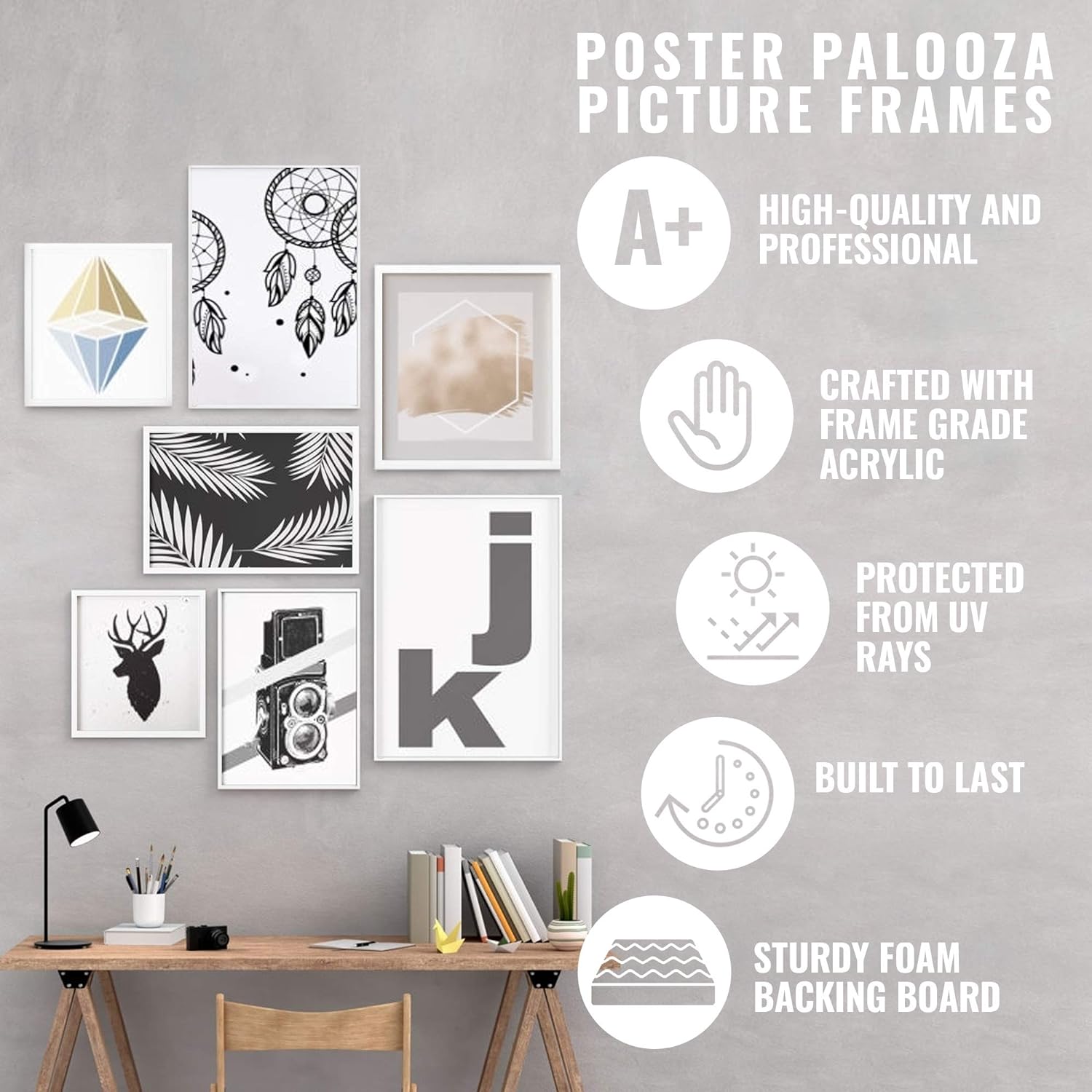 Poster Palooza 10x12 Easel Frame Stand