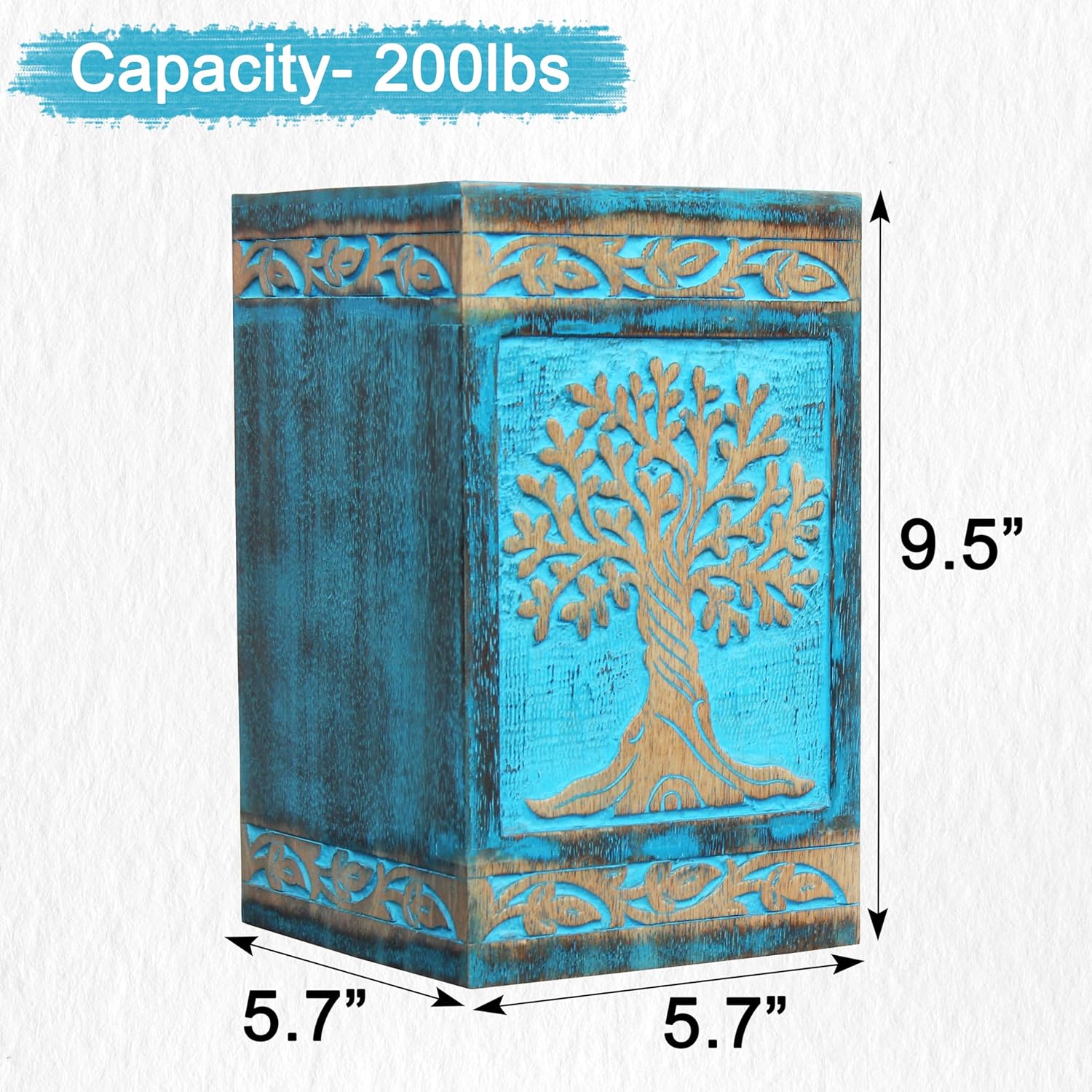 Wooden Urns for Cremation Ashes Adult Decorative Urns