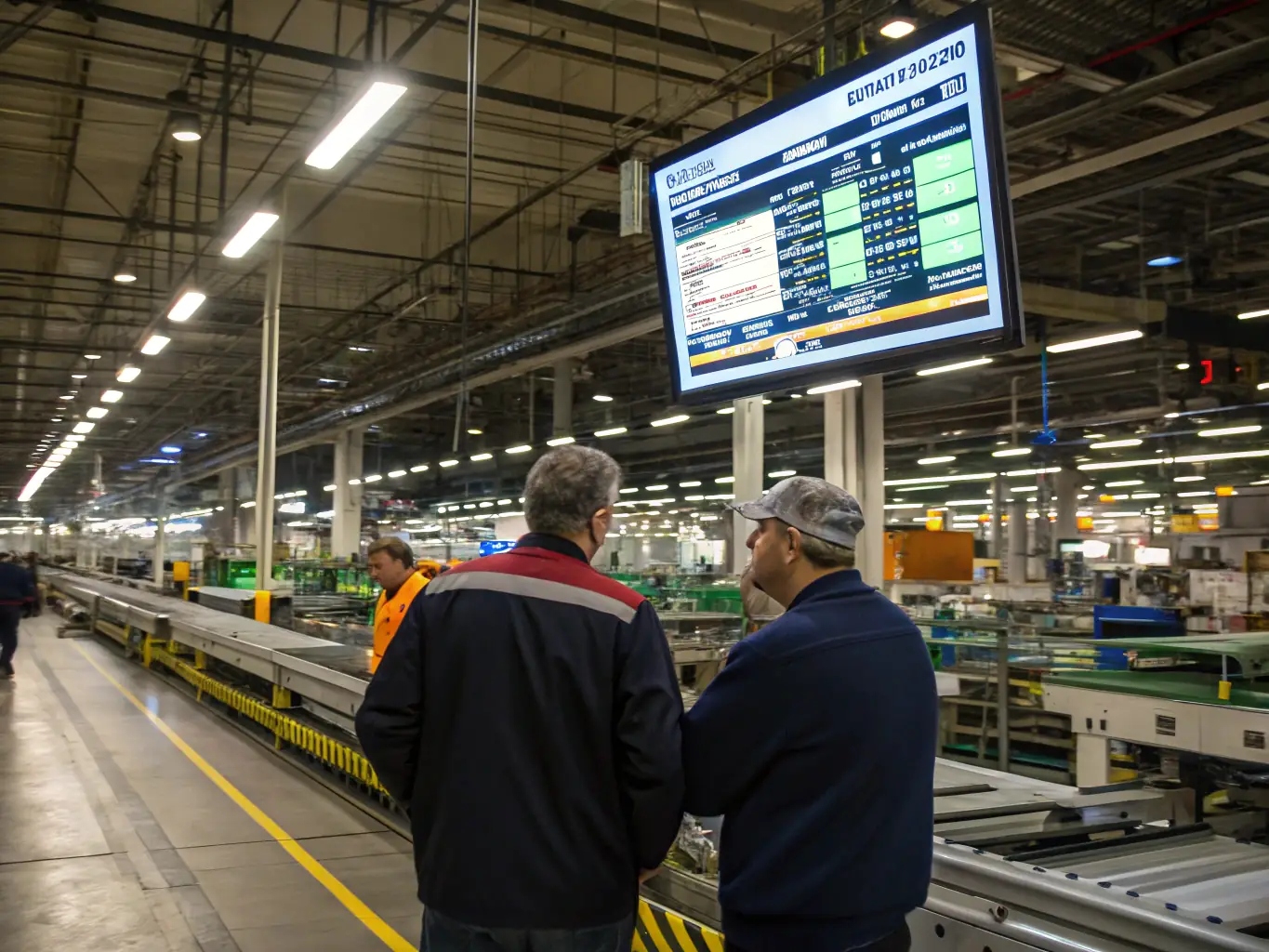 A manufacturing plant with optimized processes, showcasing the tangible results of VERTEXFLOWTECH LTD's consulting services.